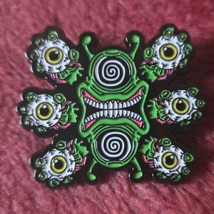 Rare Subtronics Cyclops Metal Rave Pin